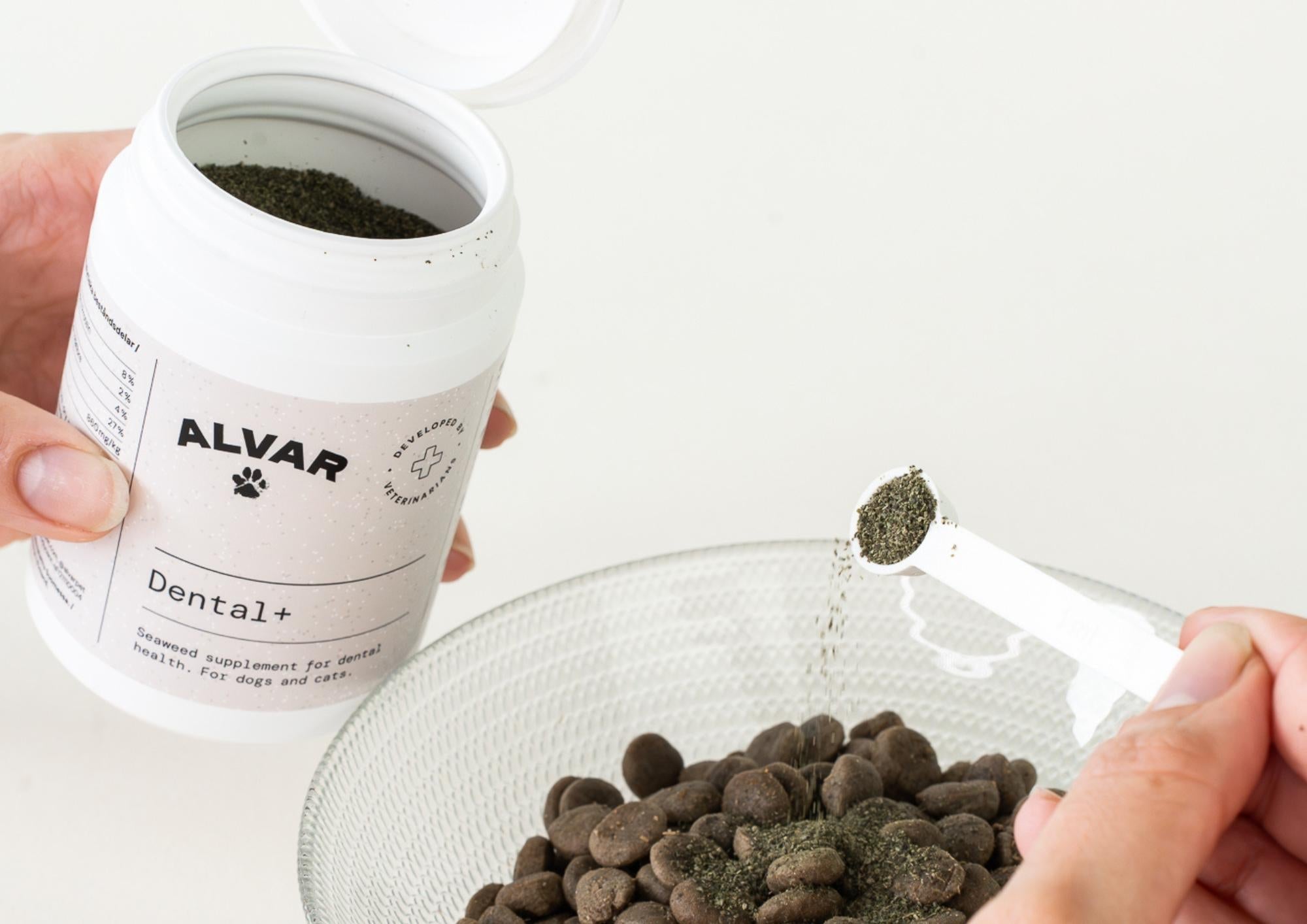 Alvar Pet dental+ supplement