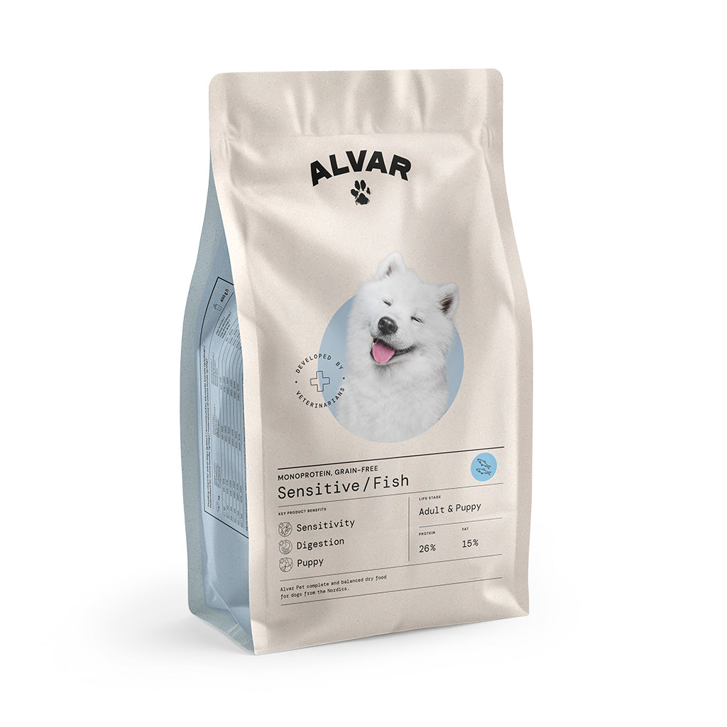 Alvar Pet Sensitive/Fish dry food 7 kg