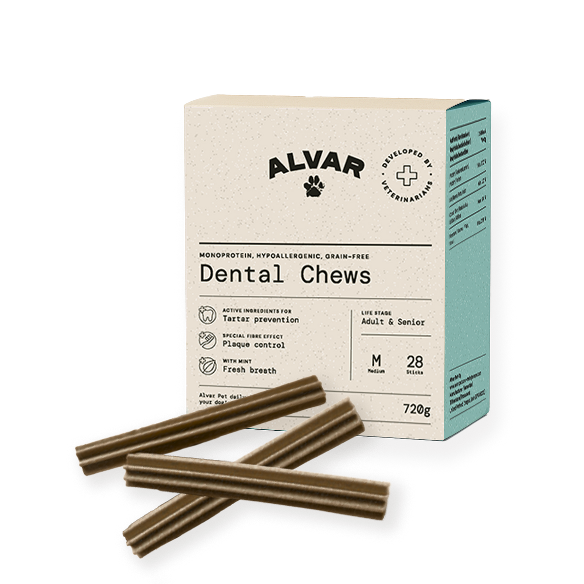 Alvar Pet Dental Chews puruluut