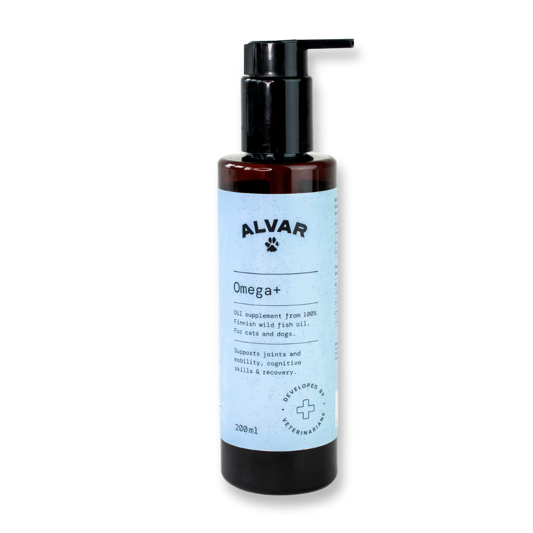Alvar Pet Omega+ lisäravinne 200 ml