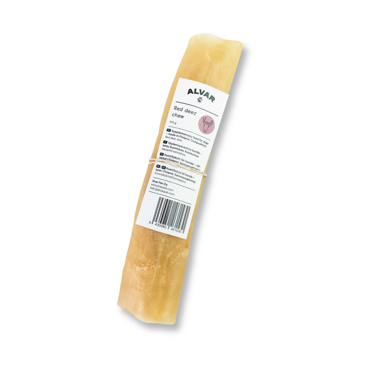 Alvar Pet Red Deer tyggeben 100 g 5 stk