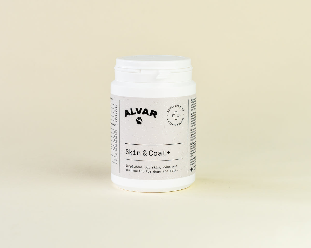 Alvar Pet Skin & Coat+ kosttillskott 140 g
