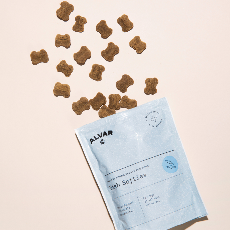 Alvar Pet Fish Softies semi-moist dog treats