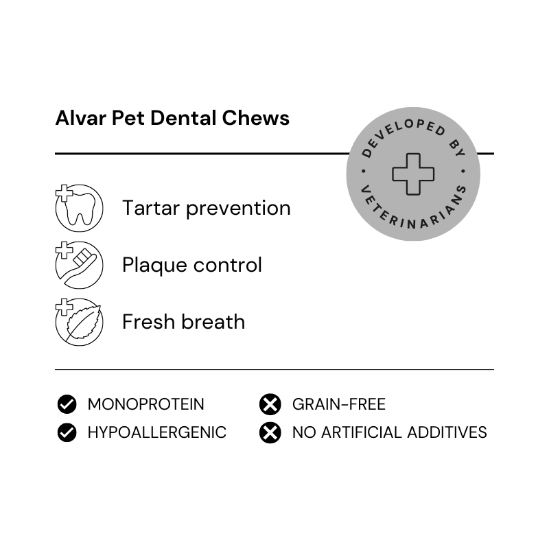 Alvar Pet Dental Chews puruluut