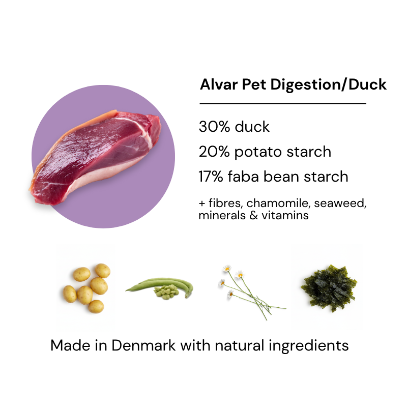 Alvar Pet Digestion/Duck dry food