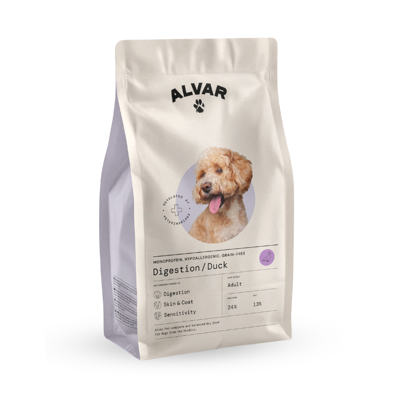 Alvar Pet Digestion/Duck dry food