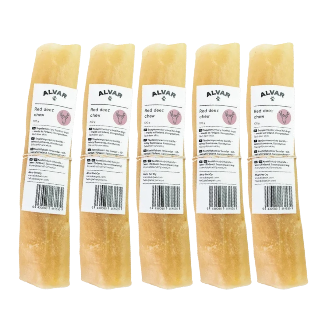 Alvar Pet Red Deer puruluu 100 g 5 kpl