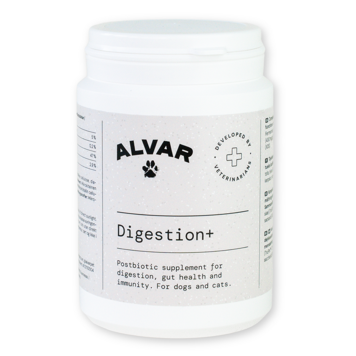 Alvar Pet Digestion+ lisäravinne 100 g