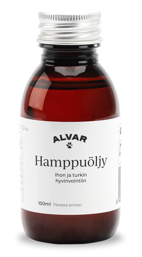 Alvarin Hamppuöljy 100 ml, hävikkidiilit