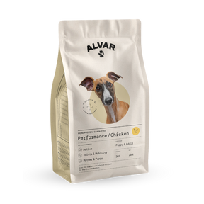 Alvar Pet Performance/Chicken monoprotein grain-free dry food for active dogs, small dogs and puppies