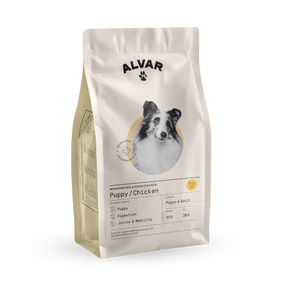Alvar Pet Puppy/Chicken food for puppies and small adult dogs