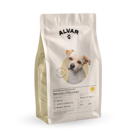 Alvar Pet Senior/Chicken dry food for adult dogs weight control and senior dogs