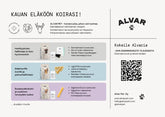 Alvar brand flyer