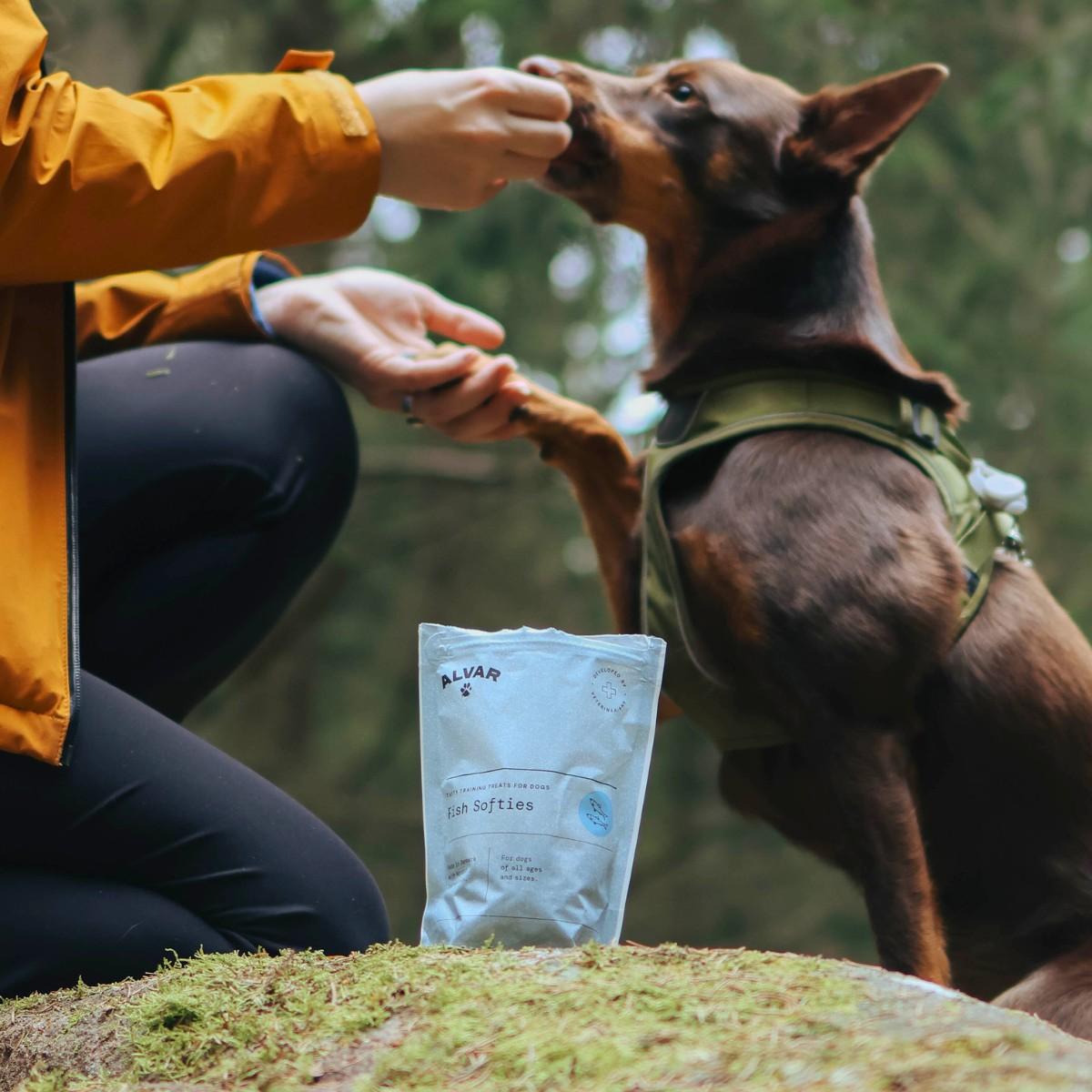 Fish Softies treat for dogs
