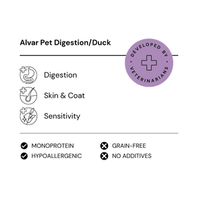 Alvar Pet Digestion/Duck dry food