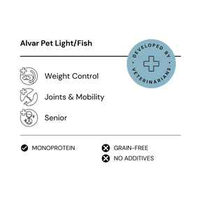 Alvar Pet Light/Fish dry food