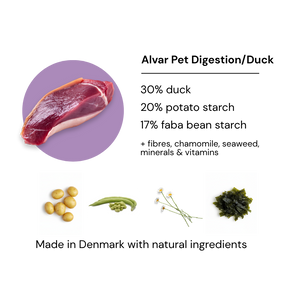 Alvar Pet Digestion/Duck dry food