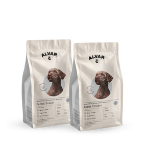 Alvar Pet Derma/Insect kuivaruoka 2 x 2 kg