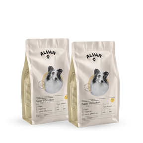 Alvar Pet Puppy/Chicken dry food 2 x 2 kg