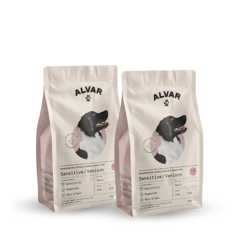 Alvar Pet Sensitive/Venison dry food 2 x 2 kg