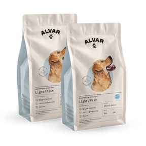 Alvar Pet Light/Fish dry food 2 x 7 kg