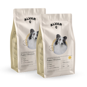 Alvar Pet Puppy/Chicken dry food 2 x 7 kg