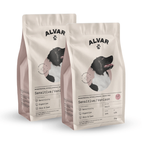 Alvar Pet Sensitive/Venison tørfoder 2 x 7 kg
