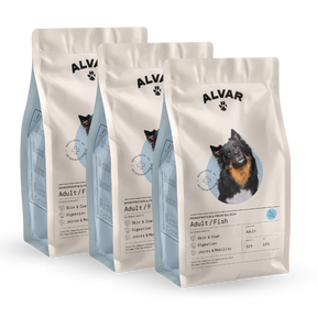 Alvar Pet Adult/Fish dry food 3 x 7 kg