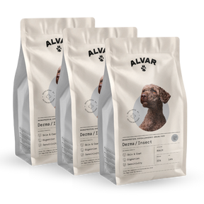 Alvar Pet Derma/Insect torrfoder 3 x 7 kg
