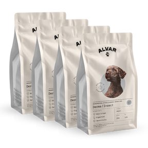 Alvar Pet Derma/Insect torrfoder 4 x 7 kg