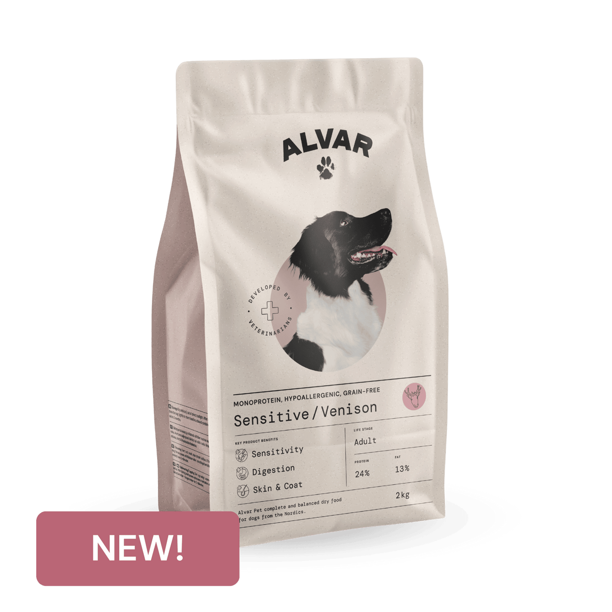 Alvar Pet Sensitive/Venison dry food