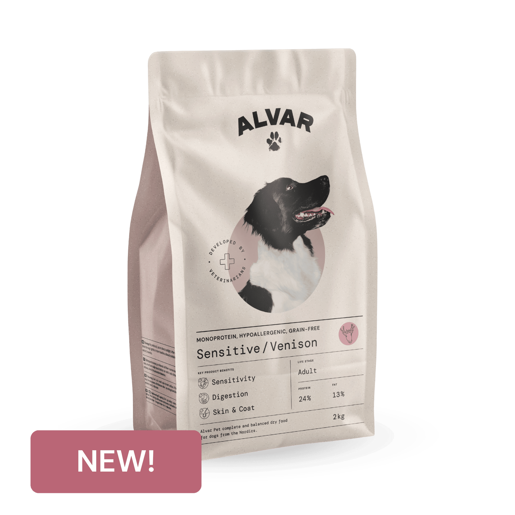 Alvar Pet Sensitive/Venison dry food
