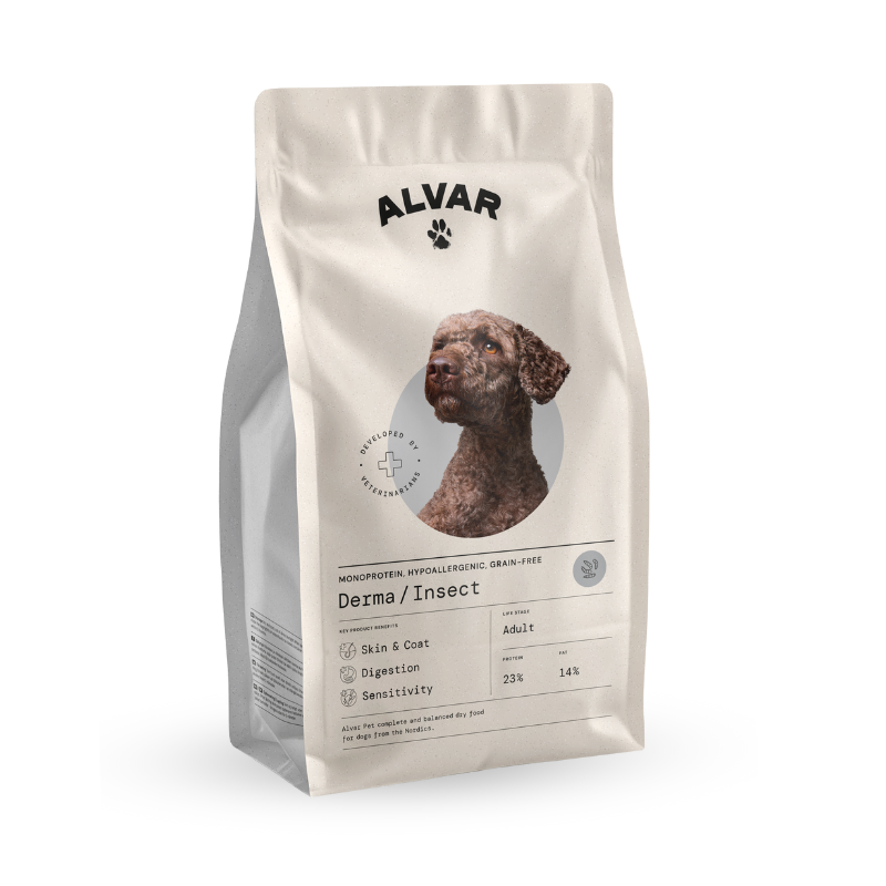Alvar Pet Derma/Insect dry food