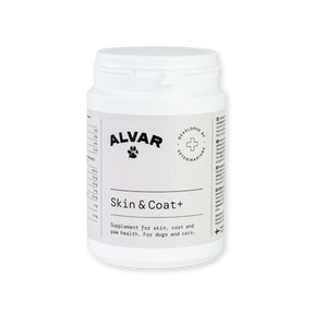 Alvar Pet Skin & Coat+ kosttilskud  140 g