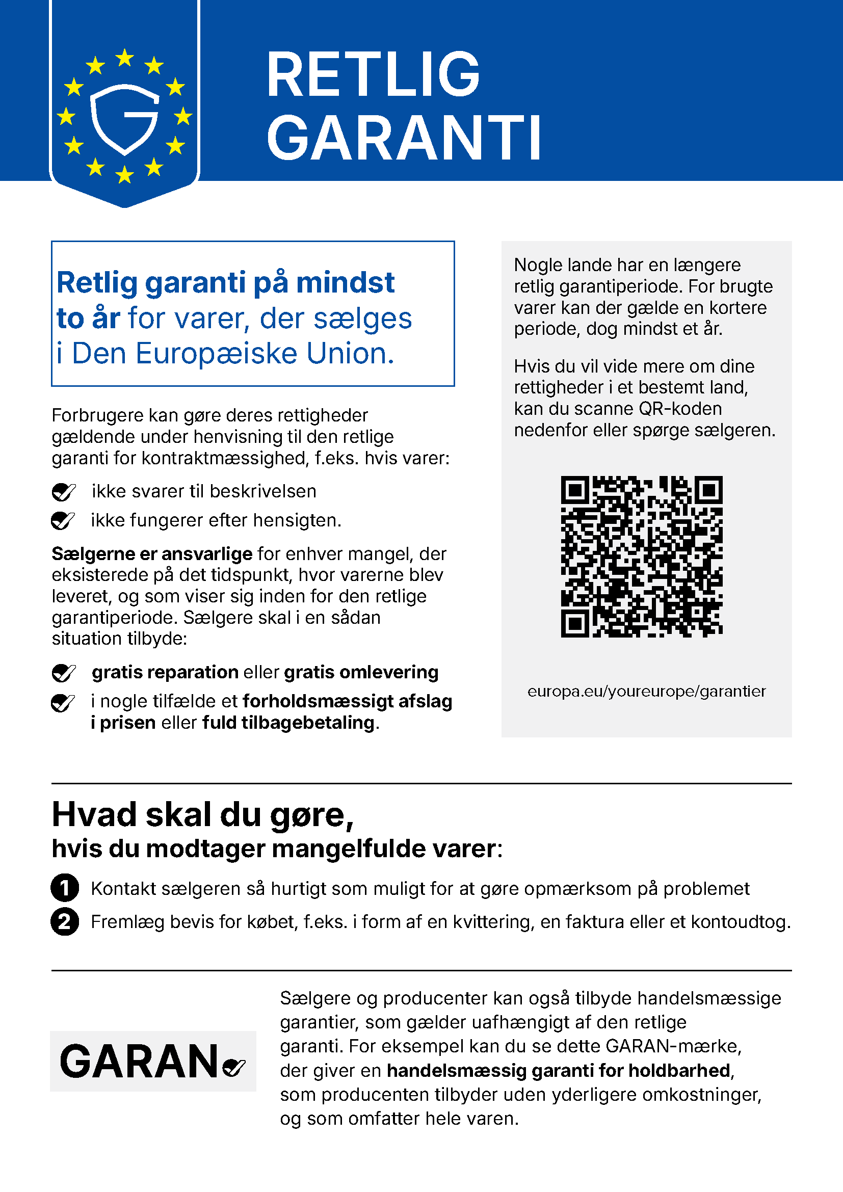 EU reklamationsret